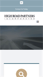 Mobile Screenshot of highroadpartnersinc.com